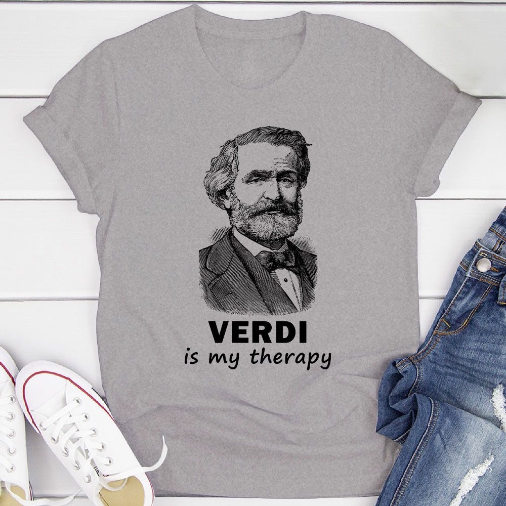 Verdi Is My Therapy T-Shirt