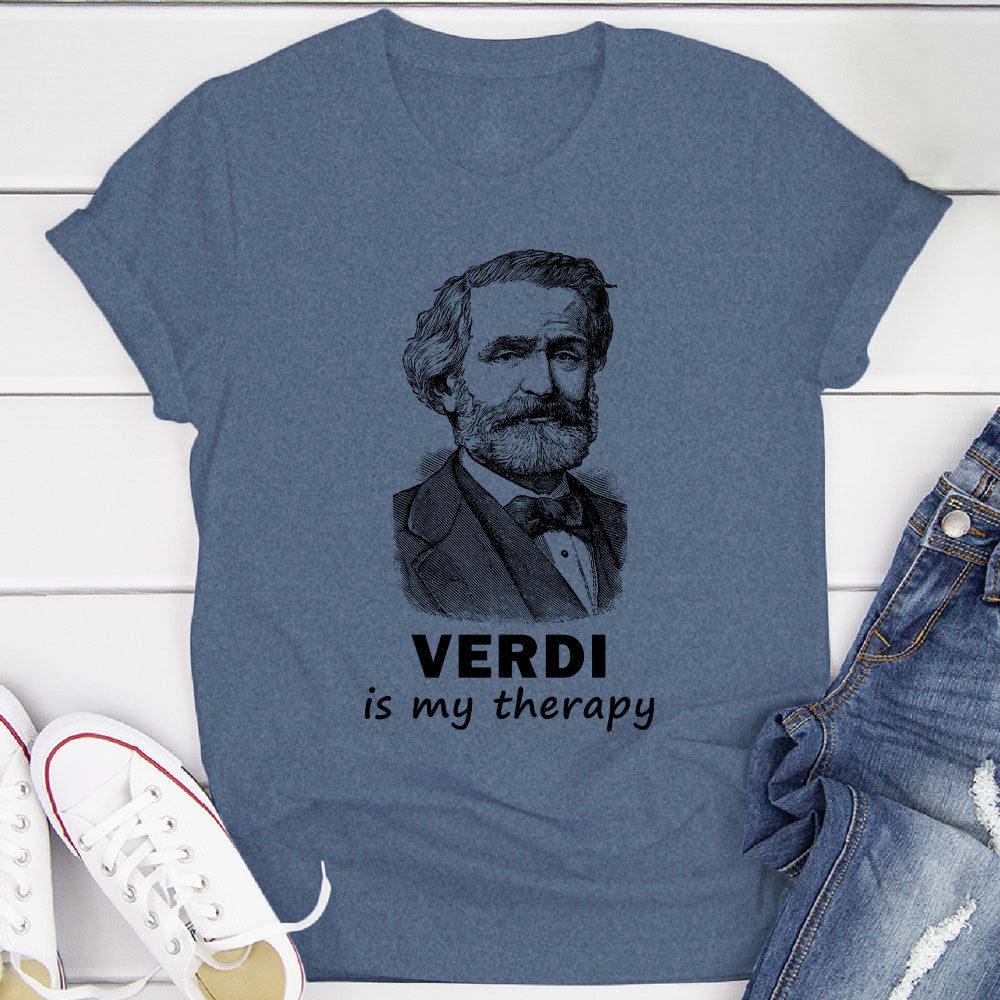 Verdi Is My Therapy T-Shirt