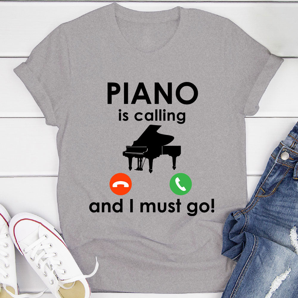 Piano Is Calling T-Shirt