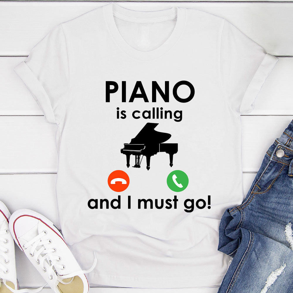 Piano Is Calling T-Shirt