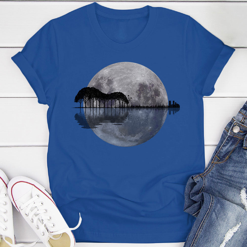 Moon Guitar T-Shirt