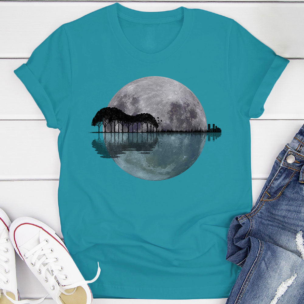 Moon Guitar T-Shirt