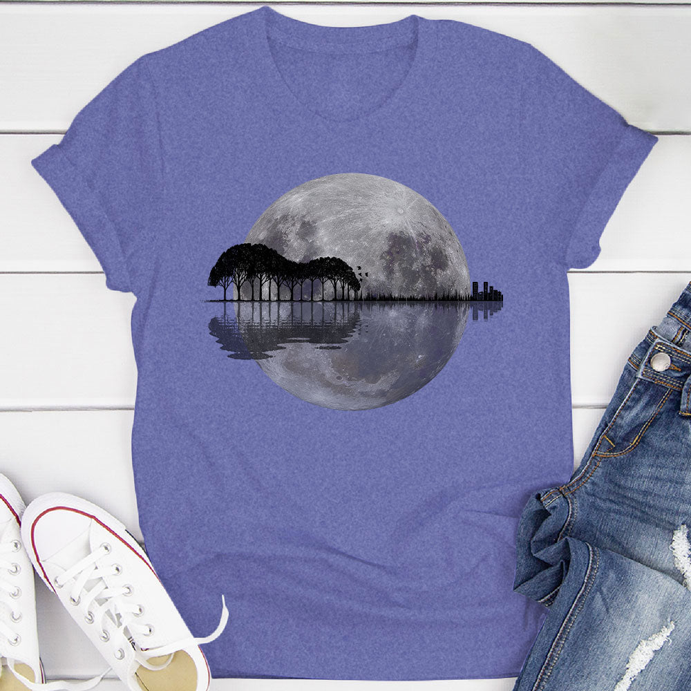 Moon Guitar T-Shirt