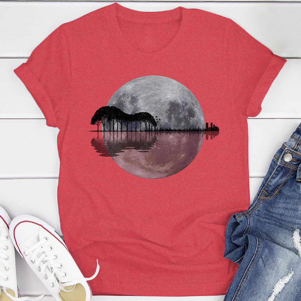 Moon Guitar T-Shirt