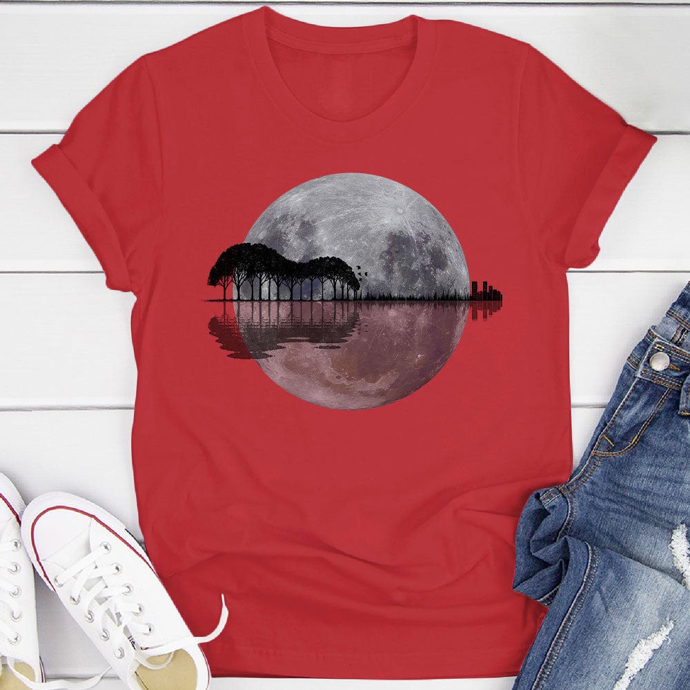 Moon Guitar T-Shirt