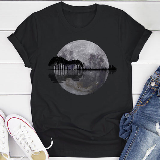 Moon Guitar T-Shirt