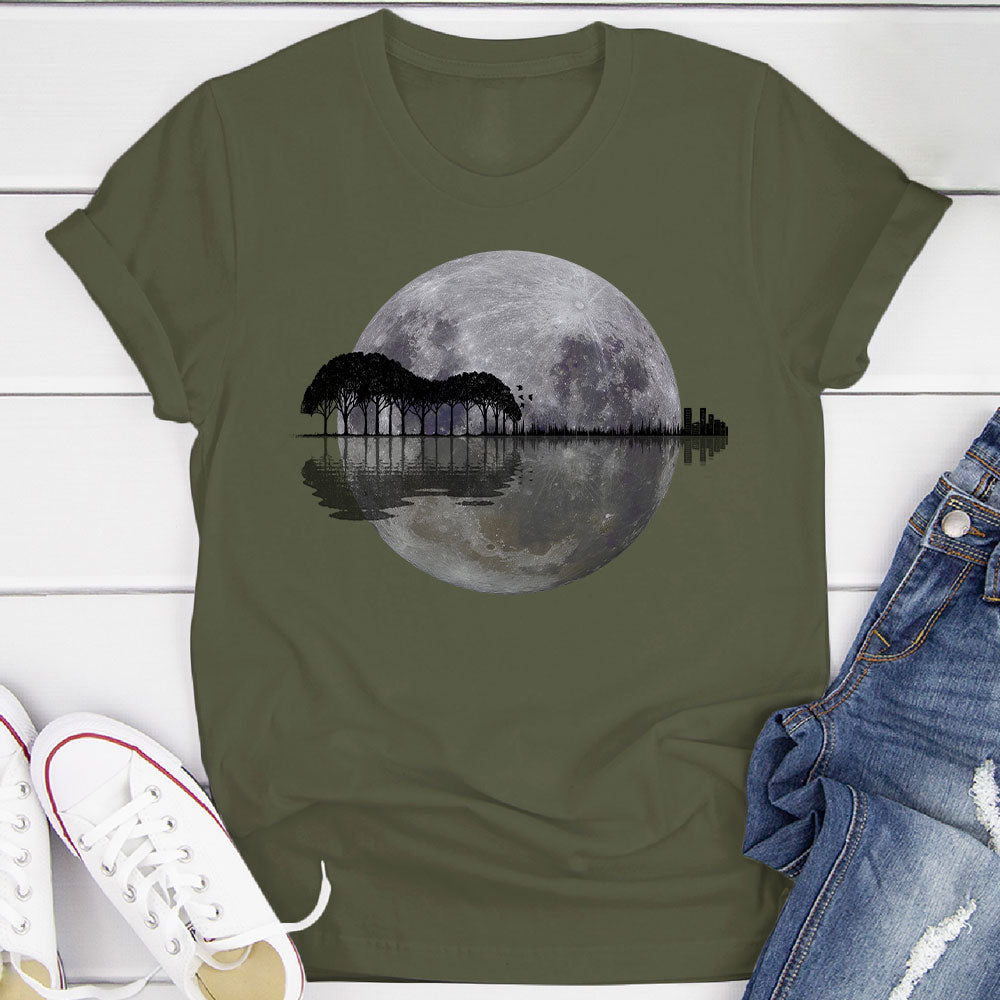 Moon Guitar T-Shirt
