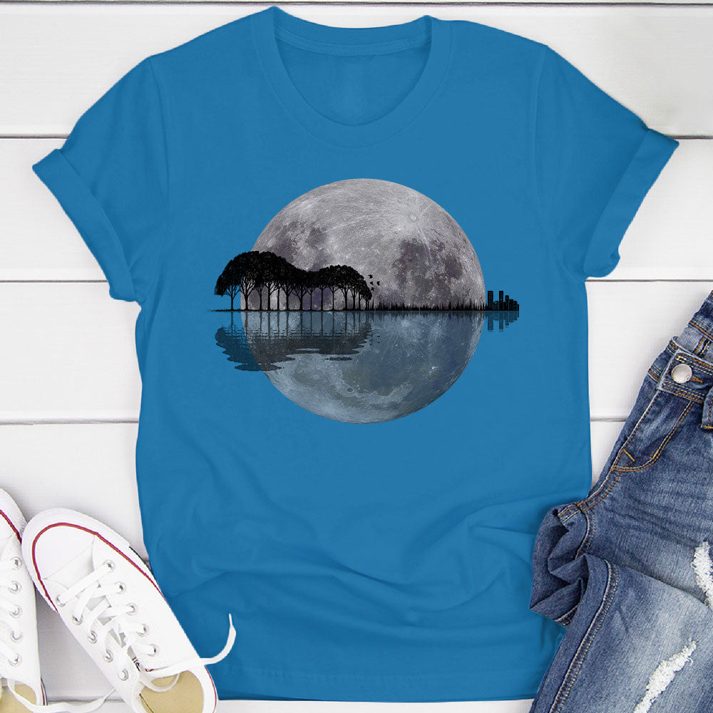 Moon Guitar T-Shirt