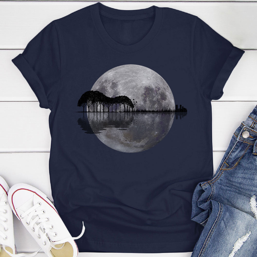 Moon Guitar T-Shirt