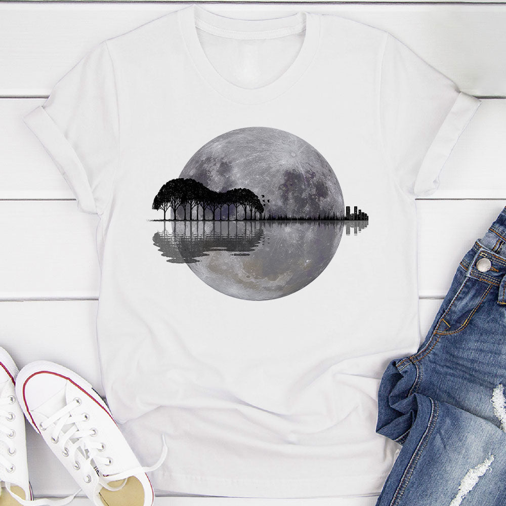 Moon Guitar T-Shirt