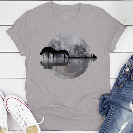 Moon Guitar T-Shirt