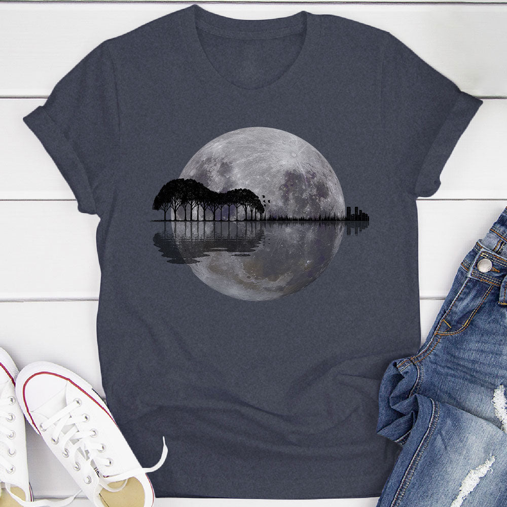Moon Guitar T-Shirt
