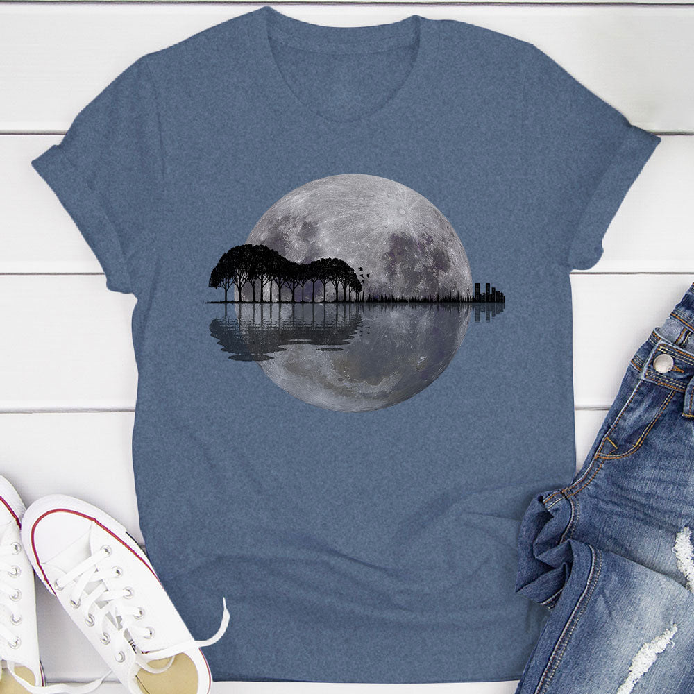Moon Guitar T-Shirt