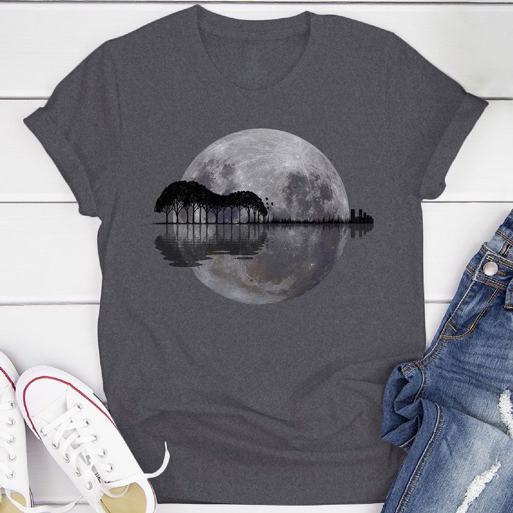Moon Guitar T-Shirt