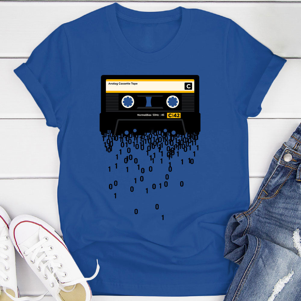 Analog Cassete Tape T-Shirt