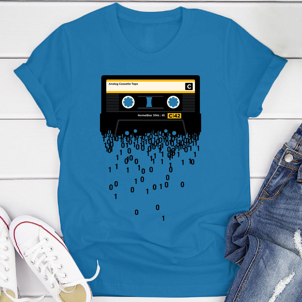Analog Cassete Tape T-Shirt