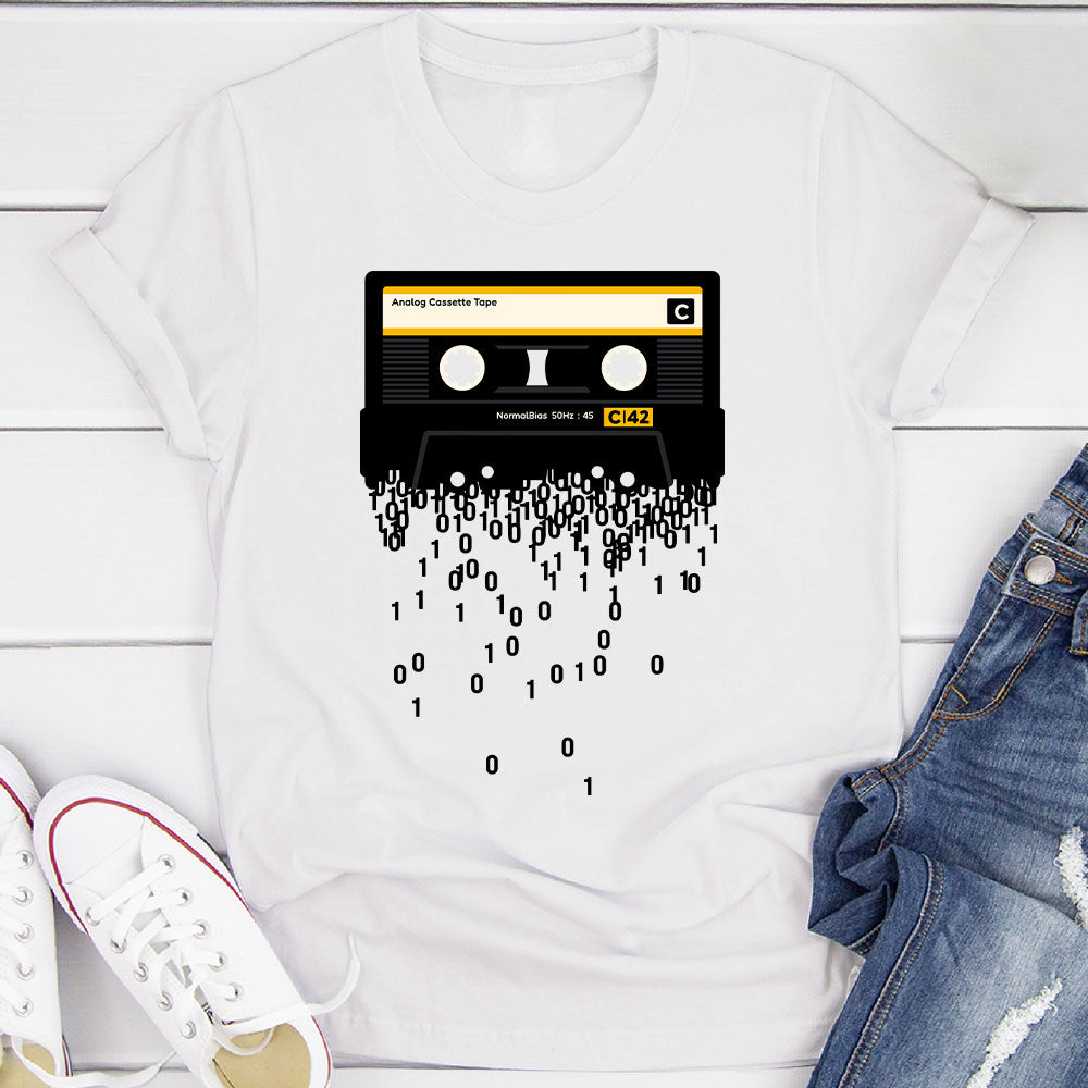 Analog Cassete Tape T-Shirt