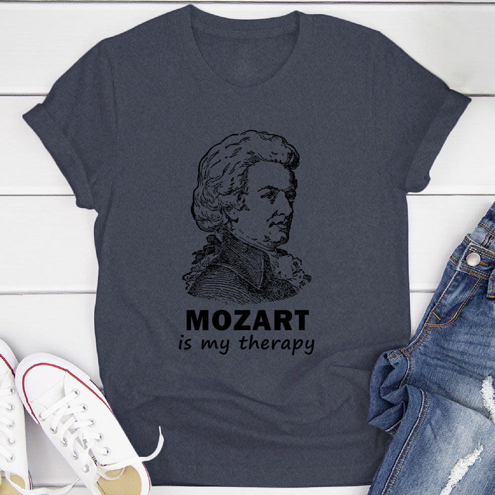Mozart Is My Therapy T-Shirt
