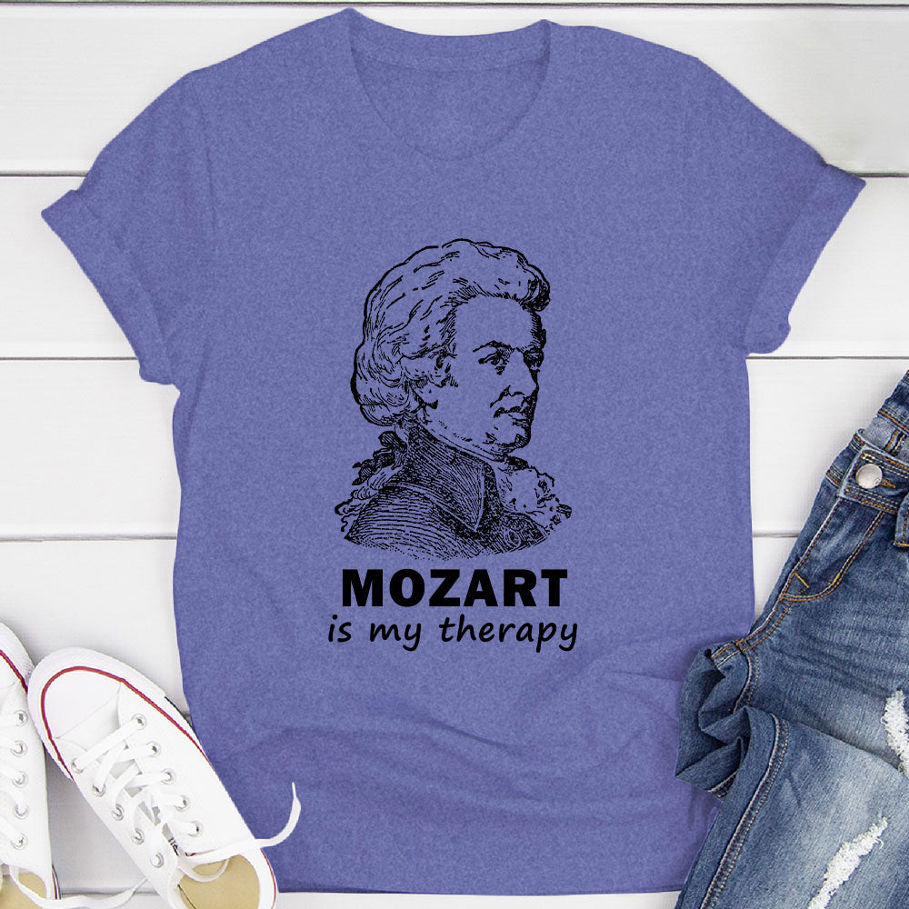Mozart Is My Therapy T-Shirt