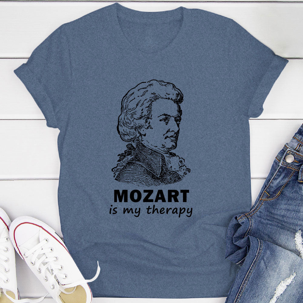 Mozart Is My Therapy T-Shirt