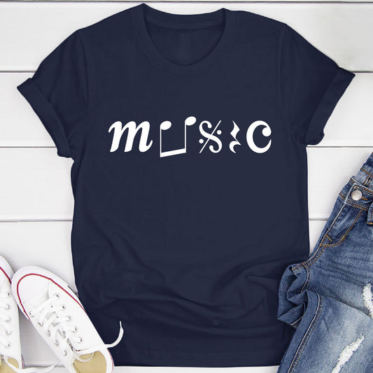 Music With Notation T-Shirt