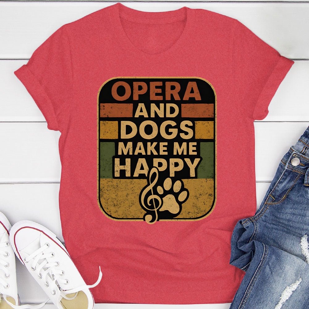 Opera And Dogs T-Shirt