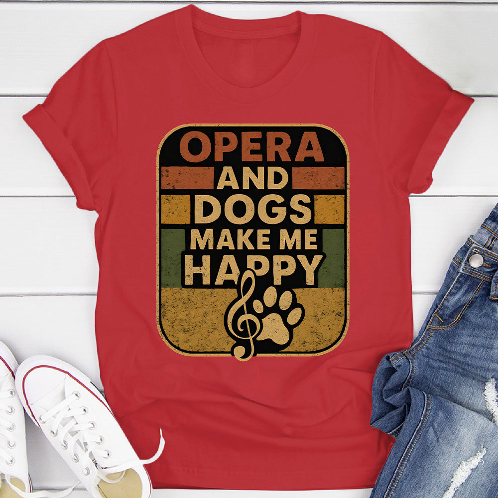 Opera And Dogs T-Shirt