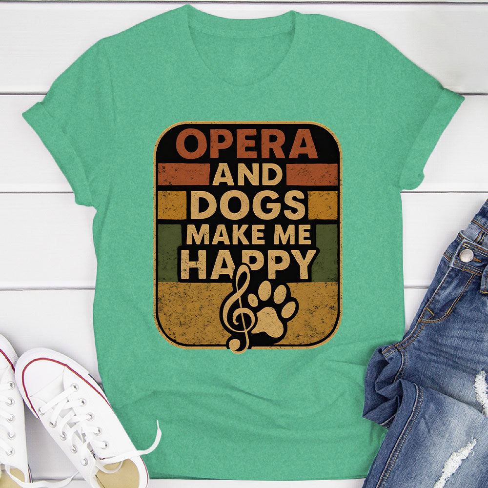 Opera And Dogs T-Shirt
