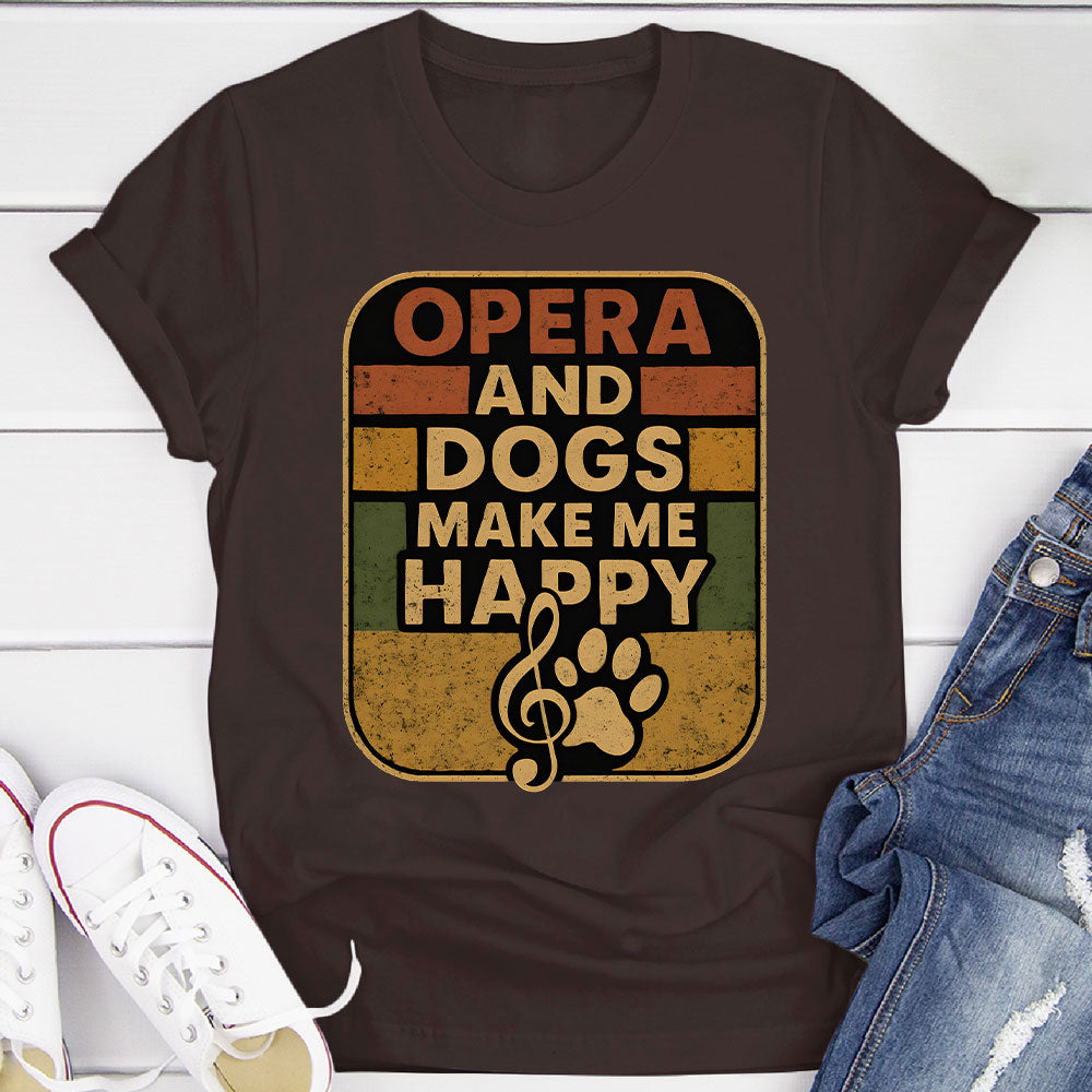 Opera And Dogs T-Shirt