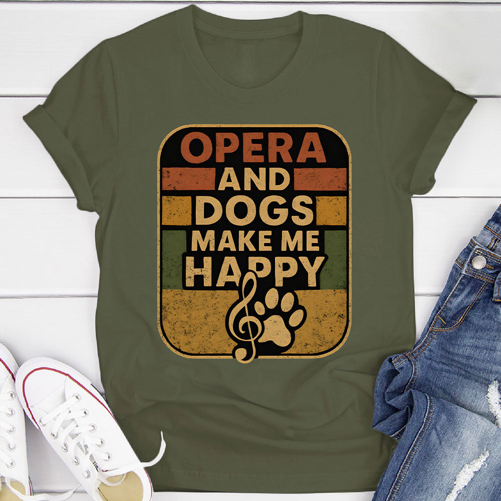 Opera And Dogs T-Shirt