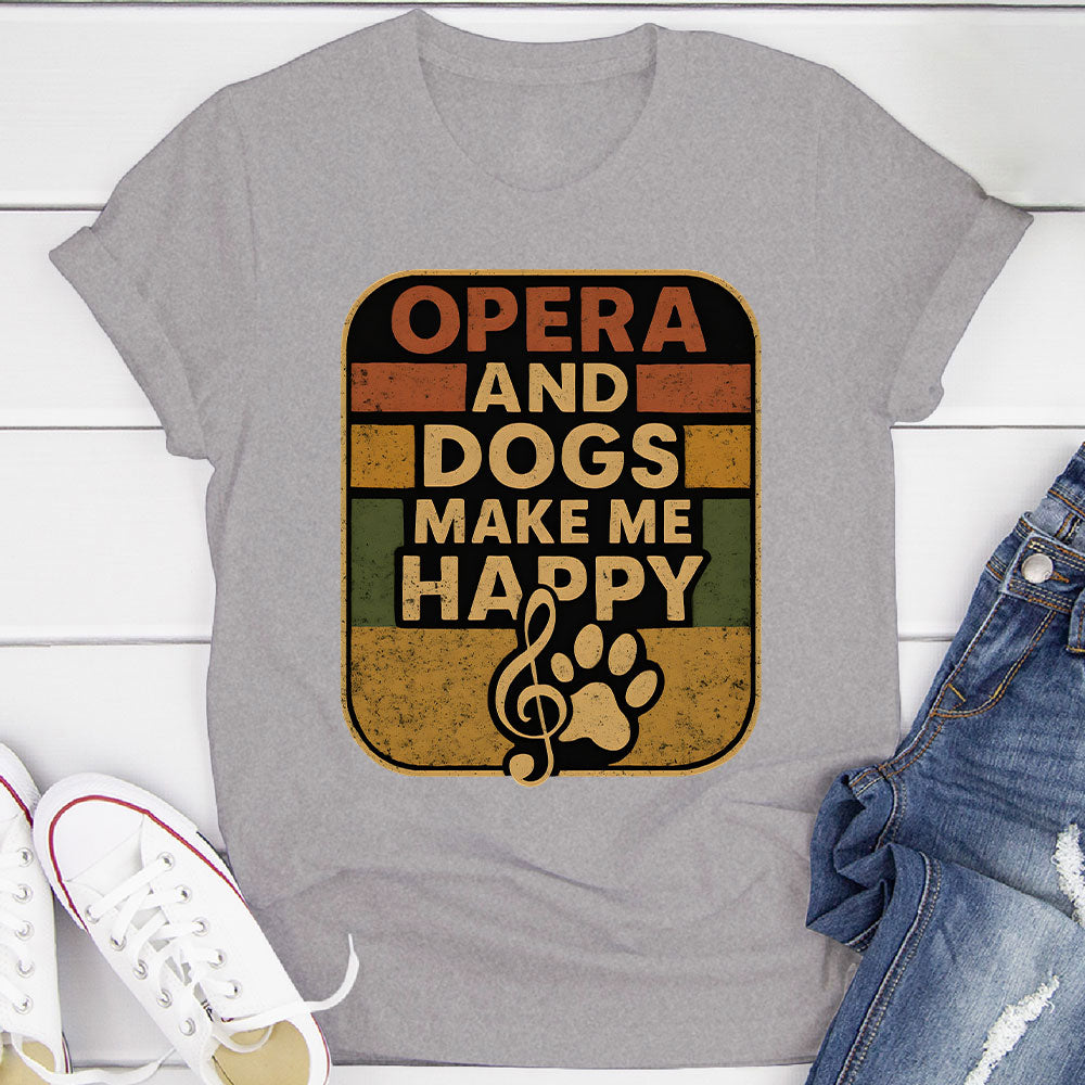 Opera And Dogs T-Shirt