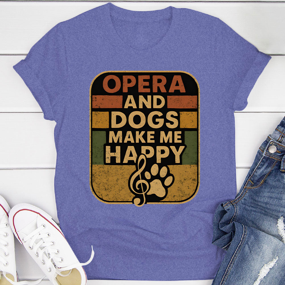 Opera And Dogs T-Shirt
