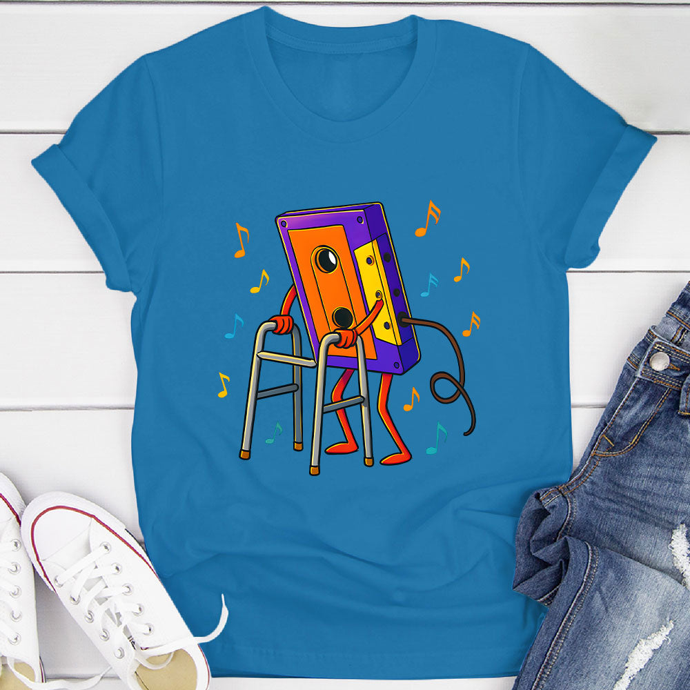 Vintage Cassette Tape Retired T-Shirt
