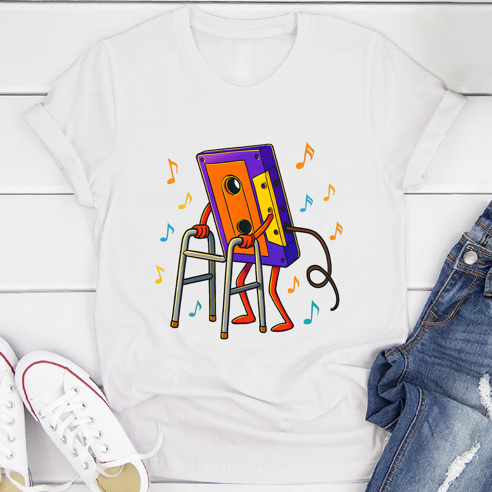 Vintage Cassette Tape Retired T-Shirt