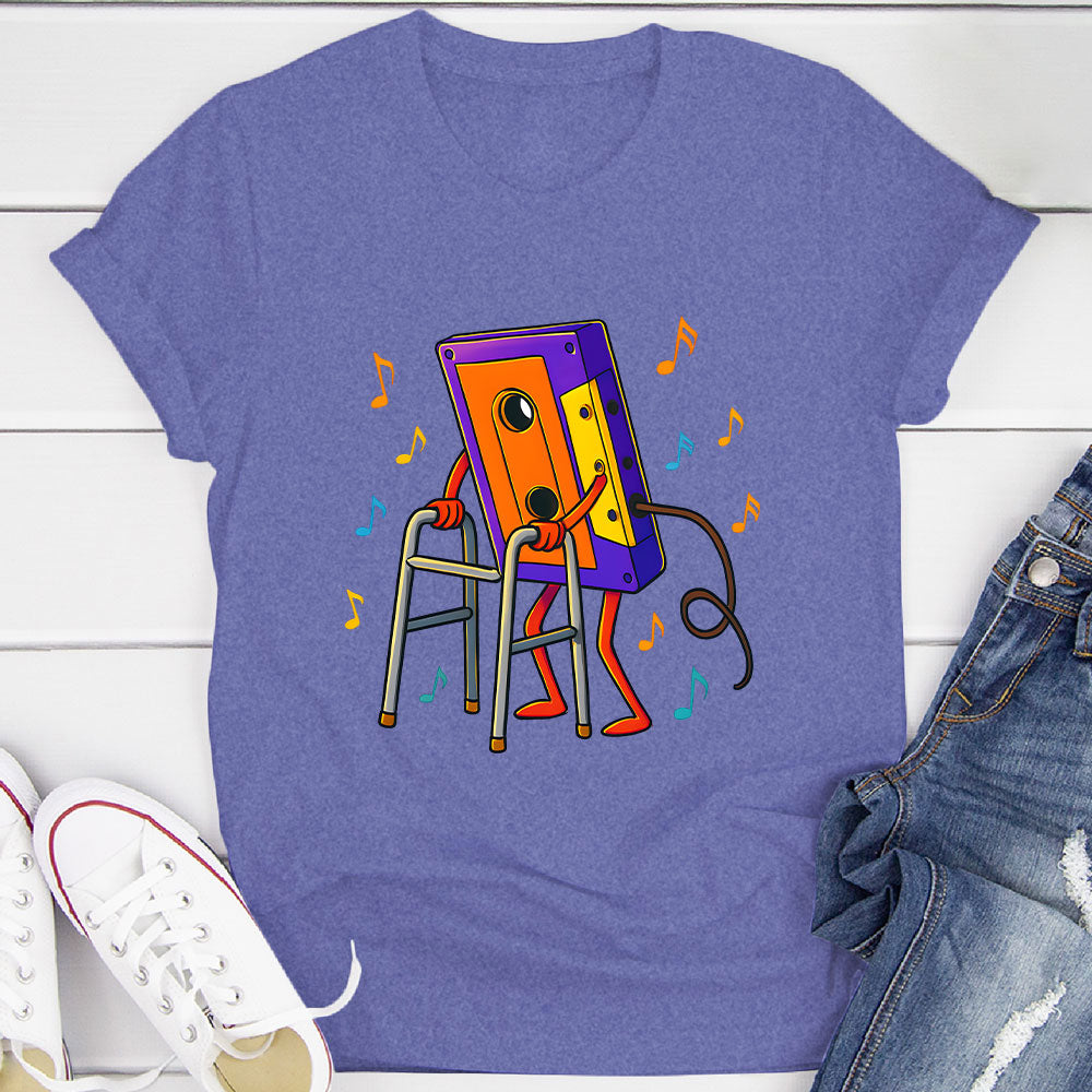 Vintage Cassette Tape Retired T-Shirt