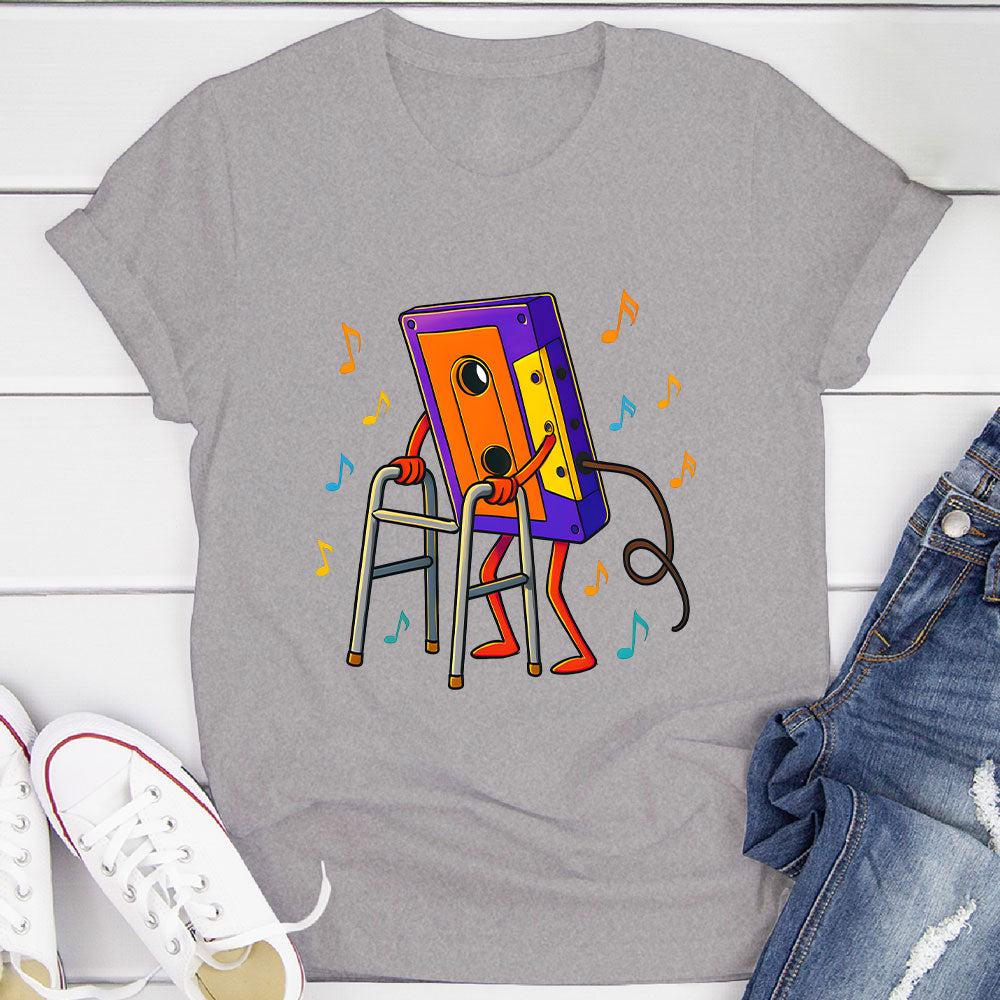 Vintage Cassette Tape Retired T-Shirt