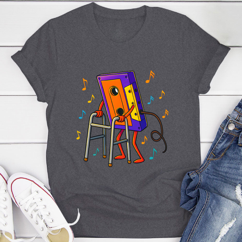 Vintage Cassette Tape Retired T-Shirt