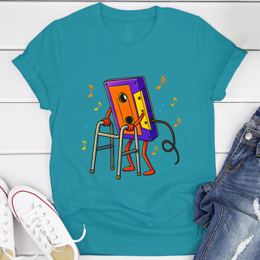 Vintage Cassette Tape Retired T-Shirt