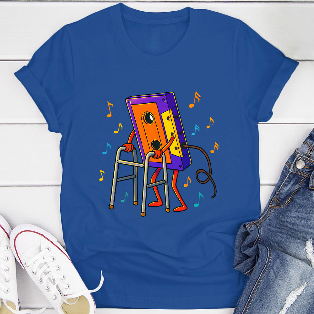 Vintage Cassette Tape Retired T-Shirt
