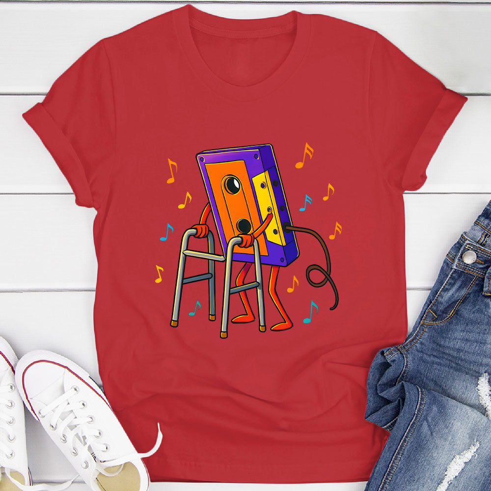 Vintage Cassette Tape Retired T-Shirt