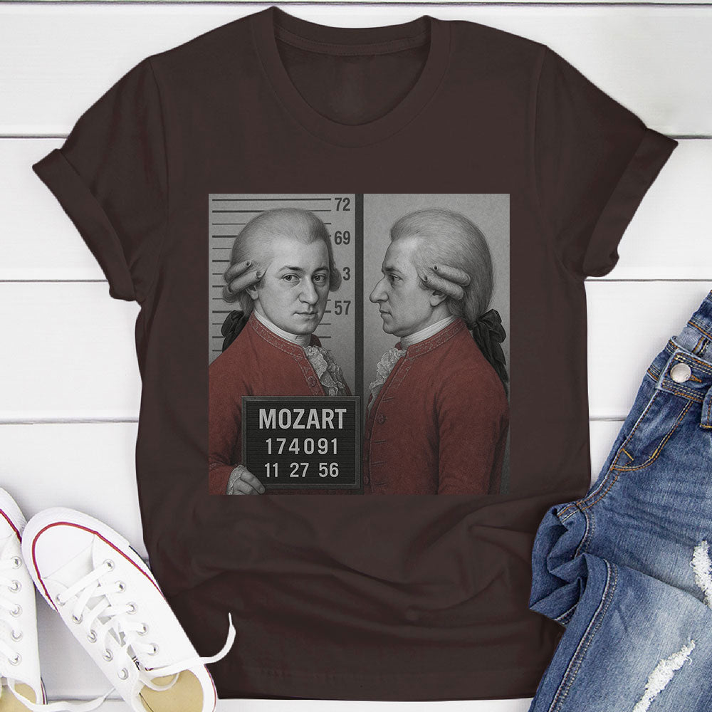Mozart Mugshot T-Shirt