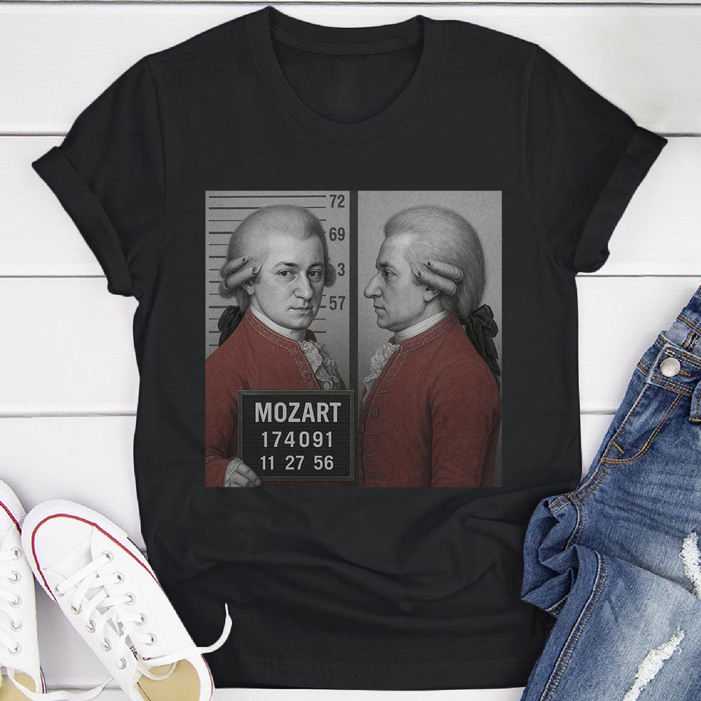 Mozart Mugshot T-Shirt