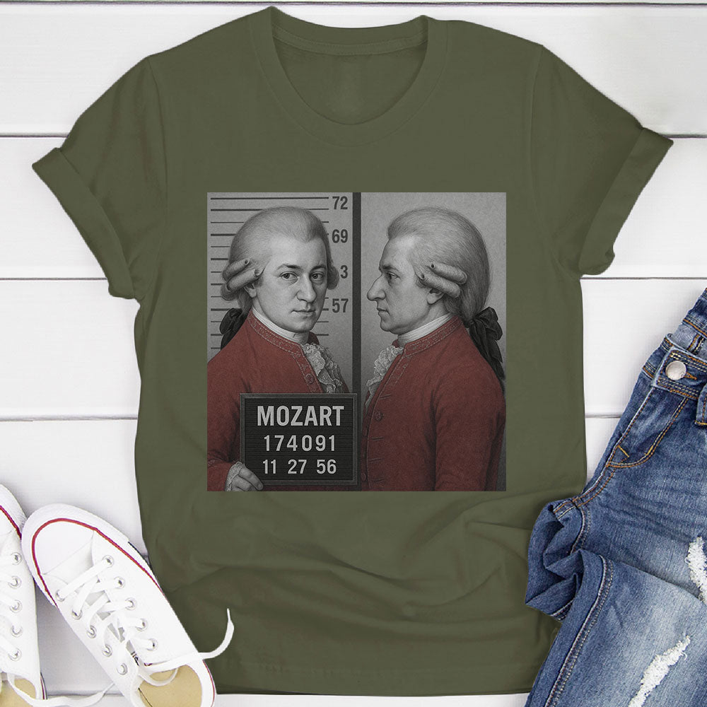 Mozart Mugshot T-Shirt