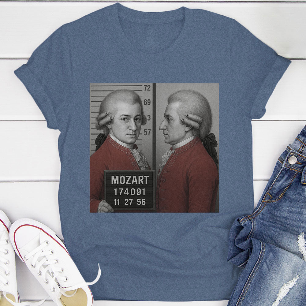 Mozart Mugshot T-Shirt