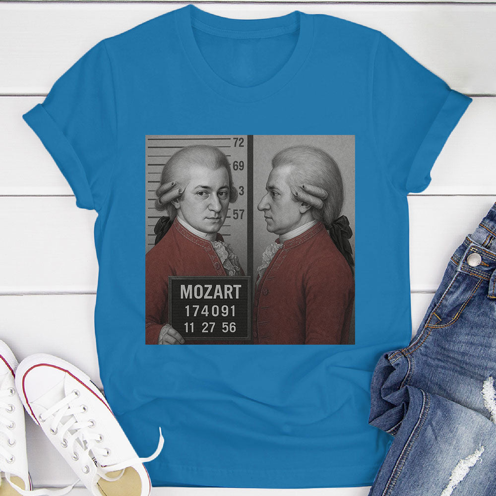 Mozart Mugshot T-Shirt