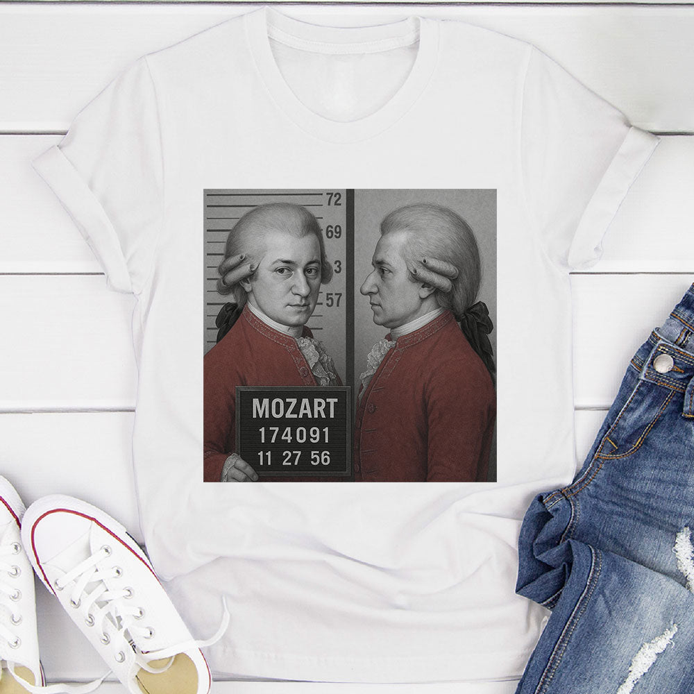 Mozart Mugshot T-Shirt