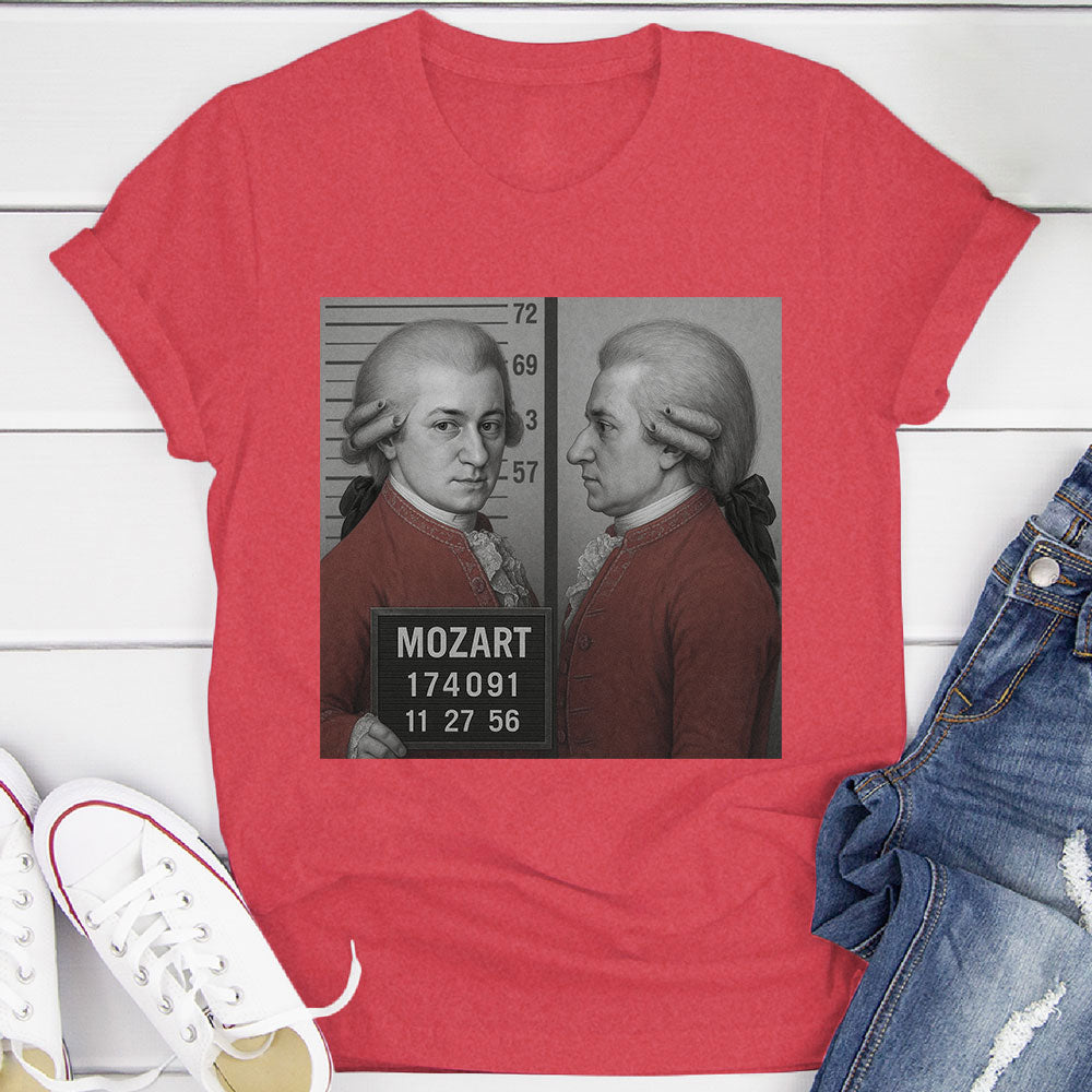 Mozart Mugshot T-Shirt