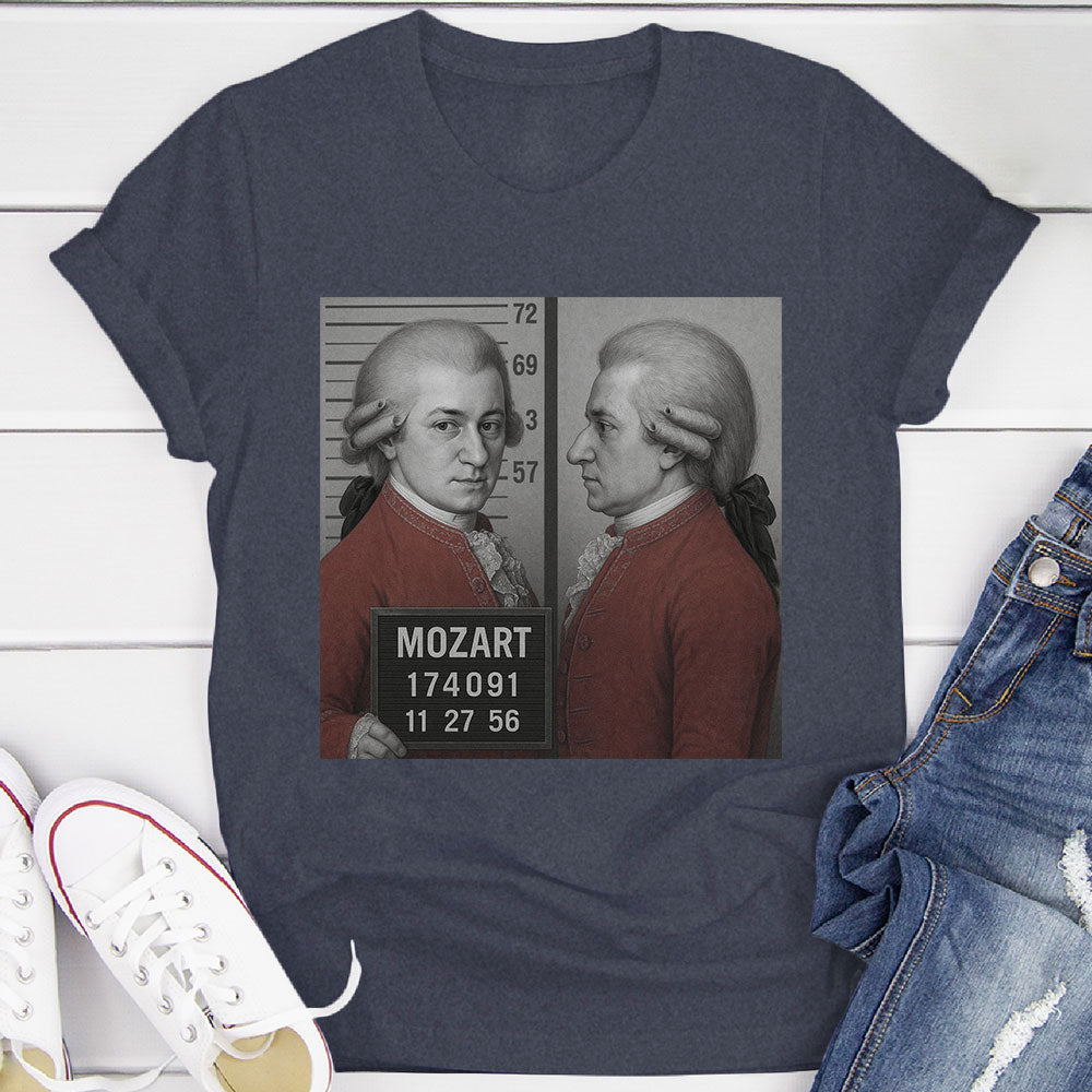 Mozart Mugshot T-Shirt