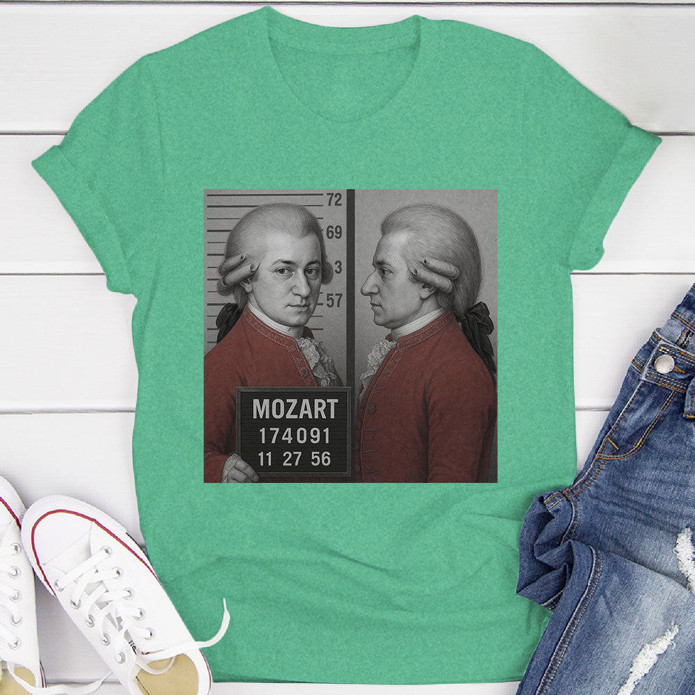 Mozart Mugshot T-Shirt