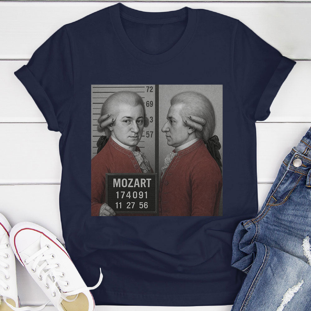 Mozart Mugshot T-Shirt